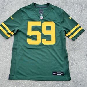 Green Bay Packers De'Vondre Campbell #59 Nike on Field Green Jersey Men's M